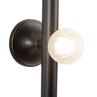 Reese 23 in Urban Bronze Dimmable LED Vanity Light with Opal Glass