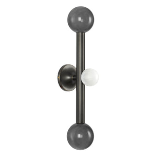 Reese 23 in Urban Bronze Dimmable LED Vanity Light with Smoked Glass