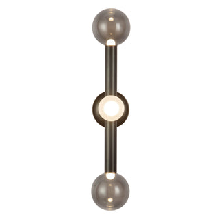 Reese 23 in Urban Bronze Dimmable LED Vanity Light with Smoked Glass