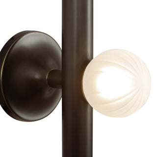 Reese 23 in Urban Bronze Dimmable LED Vanity Light with Smoked Glass