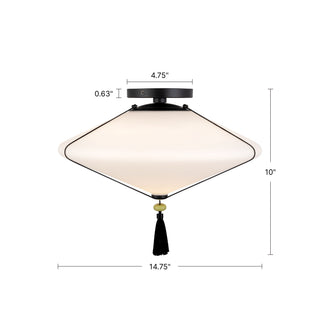 Reeve 15 in Flush Mount