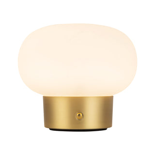 Rinae 5 in Brushed Gold Dimmable LED Table Lamp