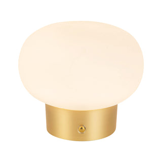 Rinae 5 in Brushed Gold Dimmable LED Table Lamp