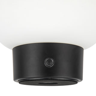 Rinae 5 in Matte Black Dimmable LED Table Lamp