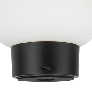 Rinae 5 in Matte Black Dimmable LED Table Lamp