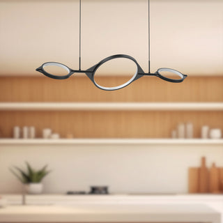 Serif 34 in Linear Pendant