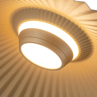 Sybil 18 in Gold Dimmable LED Pendant