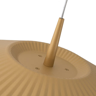Sybil 18 in Gold Dimmable LED Pendant
