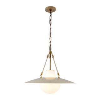 Waverly 22 in Pearl White Pendant