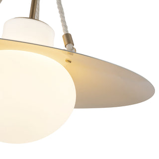 Waverly 22 in Pearl White Pendant