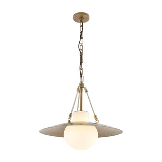 Waverly 22 in Vintage Brass Pendant