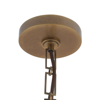 Waverly 22 in Vintage Brass Pendant