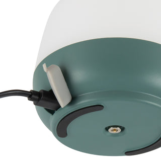 Wylla 3 in Fresh Green Dimmable LED Exterior Portable Lamp