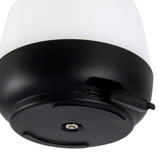 Wylla 3 in Matte Black Dimmable LED Exterior Portable Lamp