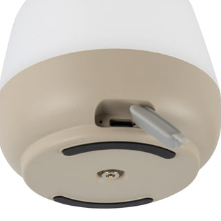 Wylla 3 in Sand Dimmable LED Exterior Portable Lamp