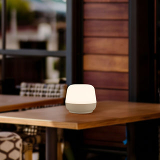 Wylla 3 in Sand Dimmable LED Exterior Portable Lamp