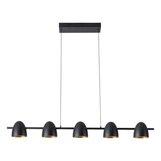 Yarrow 47 in Black Dimmable LED Linear Pendant