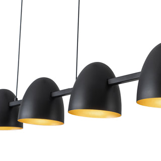 Yarrow 47 in Black Dimmable LED Linear Pendant