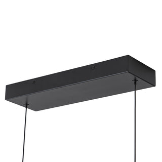 Yarrow 47 in Black Dimmable LED Linear Pendant