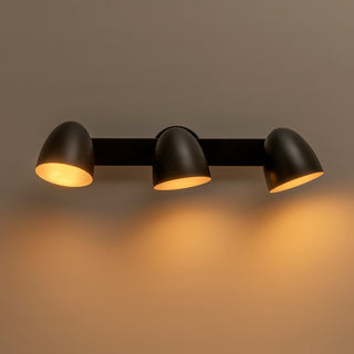 Yarrow 24 in Black Dimmable LED Vanity Light