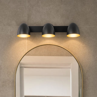 Yarrow 24 in Black Dimmable LED Vanity Light