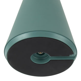Zest 9 in Fresh Green Dimmable LED Exterior Portable Lamp