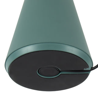 Zest 9 in Fresh Green Dimmable LED Exterior Portable Lamp